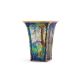 ‡ DAISY MAKEIG-JONES FOR WEDGWOOD, DANA - CASTLE ON A ROAD, A FAIRYLAND LUSTRE SQUARE SECTION VASE - Image 1 of 4
