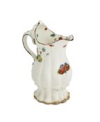 ‡ A CHELSEA PORCELAIN FLUTED MILK-JUG, CIRCA 1745-1749