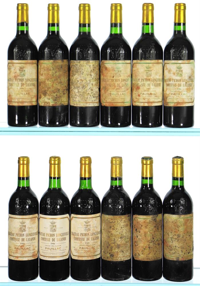 1986 Chateau Pichon Longueville Comtesse de Lalande 2eme Cru Classe, Pauillac