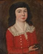 BRITISH SCHOOL (18TH CENTURY), PORTRAIT OF A BOY IN A RED JACKET