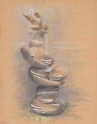 ANGELA CONNER (BRITISH B. 1935), PEBBLE WATER FEATURE