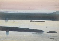 ANGELA CONNER (BRITISH B. 1935), EAST RIVER