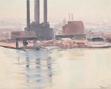 ANGELA CONNER (BRITISH B. 1935), EAST RIVER