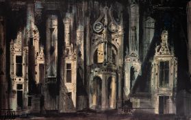 λ John Piper (1903-1992) Roof At Chambord (Levinson 221)