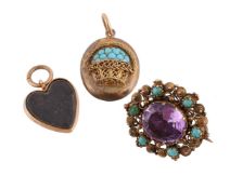 THREE ANTIQUE JEWELS