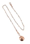 A MASONIC BALL PENDANT