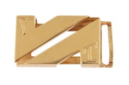 A BELT BUCKLE
