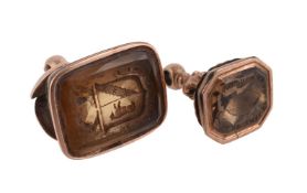 TWO GEORGE III FOB SEALS