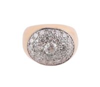 A DIAMOND DRESS RING