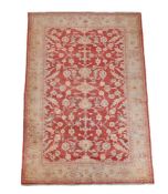 A WOOL RUG IN MAHAL STYLE