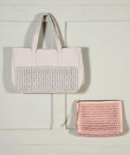 TWO ORIGINAL HANDMADE BOTTLETOP BAGS