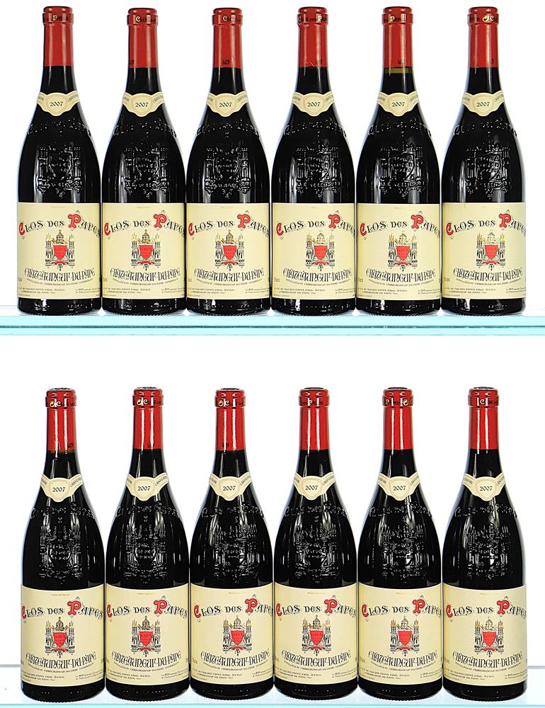 ß 2007 Paul Avril, Chateauneuf-du-Pape, Clos Papes - In Bond