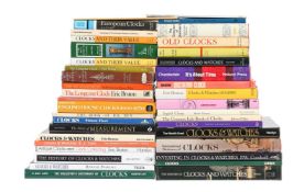 Ɵ GENERAL HOROLOGICAL REFERENCE BOOKS, THIRTY-SEVEN VOLUMES: