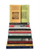 Ɵ HOROLOGICAL REFERENCE BOOKS ON REGIONAL CLOCKMAKING, FIFTEEN PUBLICATIONS:
