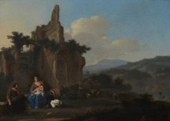 WARNARD VON RYSEN (DUTCH CIRCA 1625-1665), REST ON THE FLIGHT INTO EGYPT