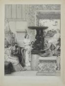 AFTER LAWRENCE ALMA-TADEMA, THE SCULPTURE GALLERY