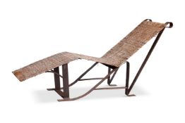 CHAISE LONGUE ATTRIBUTED TO CHAD TOPASSIER BERANGER, FIRST HALF 20TH CENTURY