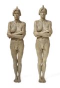 λ PIA STADTBAUMER (GERMAN B. 1959), ANDROGYNE, TWO FIGURES