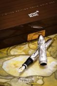Y MONTBLANC, PATRON OF ARTS, ANDREW CARNEGIE, 888, A LIMITED EDITION FOUNTAIN PEN