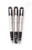 MONTBLANC, WRITERS EDITION, WILLIAM FAULKNER, A LIMITED EDITION THREE PEN SET
