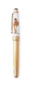 MONTBLANC, ANNUAL EDITION, VENETIAN CARNIVAL, PULCINELLA, A LIMITED EDITION OF 300 FOUNTAIN PEN