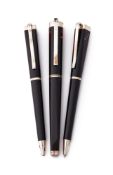 MONTBLANC, WRITERS EDITION, FRANZ KAFKA, A LIMITED EDITION THREE PEN SET