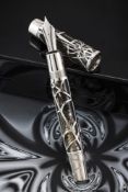Y MONTBLANC, MAGICAL BLACK WIDOW SKELETON 88, A LIMITED EDITION FOUNTAIN PEN