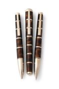 MONTBLANC, WRITERS EDITION, MIGUEL DE CERVANTES, A LIMITED EDITION THREE PEN SET