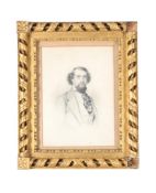 BRITISH SCHOOL (19TH CENTURY), PORTRAIT OF MR C.B. BRAHAM AT CANNES