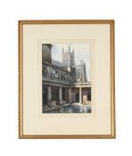 NOEL HARRY LEAVER (BRITISH 1889-1951), ROMAN BATHS, BATH