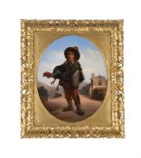 ATTRIBUTED TO GIUSEPPE MASSILINI, BOY HOLDING A TURKEY