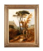 FOLLOWER OF JAN HACKAERT, TWO TRAVELLERS RESTING BENEATH A TREE