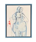 λ HENRIETTA DUBREY (BRITISH B. 1966), CHANGING ROOM