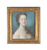 CIRCLE OF FRANCIS COTES (BRITISH 1726-1770), A PORTRAIT TRADITIONALLY IDENTIFIED AS PRINCESS LOUISE