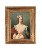ENGLISH SCHOOL (CIRCA 1840)A PORTRAIT OF QUEEN VICTORIA