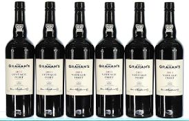 ß 2011 Graham's, Vintage Port - In Bond