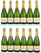 ß NV Bauget-Jouette, Carte Blanche, Brut - In Bond