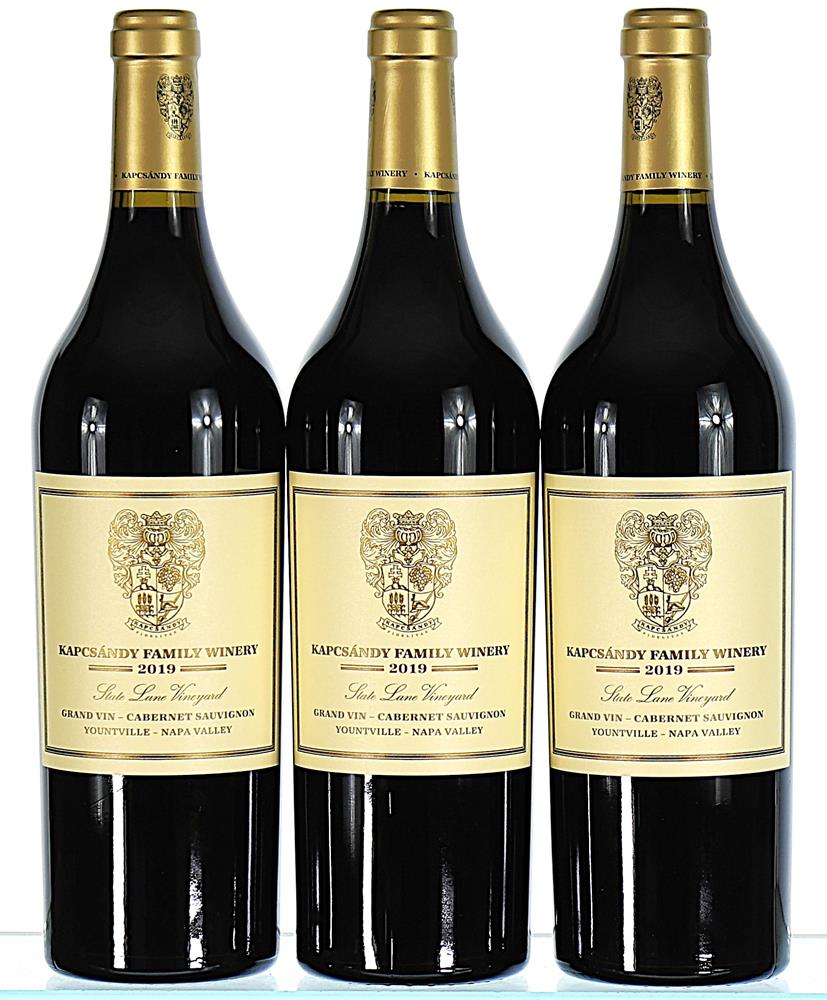 2019 Kapscandy, State Lane, Cabernet Sauvignon Grand-Vin, Napa Valley