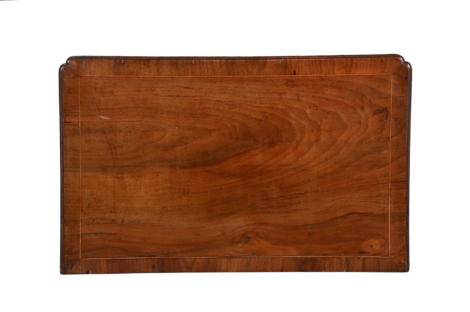 A GEORGE II WALNUT AND LINE INLAID SIDE TABLE, CIRCA 1740 - Image 3 of 3