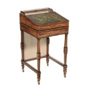 A MAHOGANY WRITING TABLE, IN THE MANNER OF GEORGE OAKLEY, CIRCA 1810 - 1820