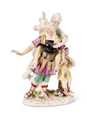 A MEISSEN MYTHOLOGICAL GROUP, CIRCA 1755