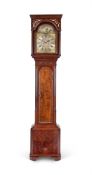 A GEORGE III MAHOGANY LONGCASE CLOCK, LATE 18TH CENTURY
