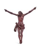 A CARVED WOOD CORPUS CHRISTI, EARLY 17TH CENTURY