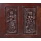 AN OAK COFFER, FLEMISH, 16TH CENTURY - Image 3 of 6
