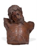 AFTER GIAMBOLOGNA (1529-1608)- A WAX MODEL OF CHRIST, ITALIAN, 19TH CENTURY