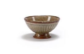 λ RICHARD BATTERHAM (BRITISH 1936-2021); FOOTED BOWL