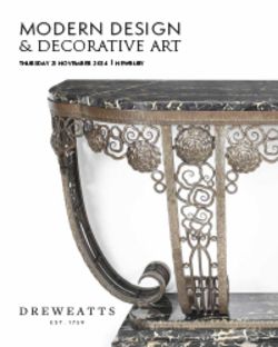 Modern Design & Decorative Art