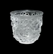 RENÉ LALIQUE (FRENCH, 1860-1945); 'AVALLON' VASE; DESIGNED IN 1927; EARLY 21ST CENTURY
