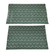 WILLIAM MORRIS (ENGLISH, 1834-1896); PAIR OF 'BIRDS' CURTAINS; DESIGNED IN 1878; 20TH CENTURY