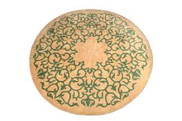 MODERNIST; LARGE CIRCULAR 'AXMINSTER' RUG; 1930s